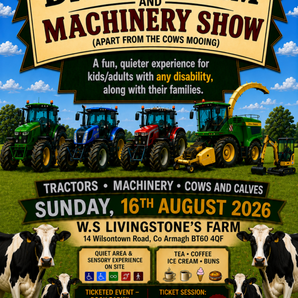 10am - 11am Ticket 16/08/26 Slot Silent Dairy Farm and Machinery Show